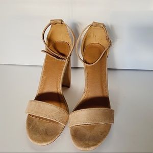 J. Adams Shirley Heels Ankle Strap Dressy Sandals